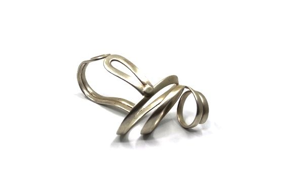 CMC1 Stabilisatie Splint met zilveren vleugel en duimspiraal 6209 + 5222