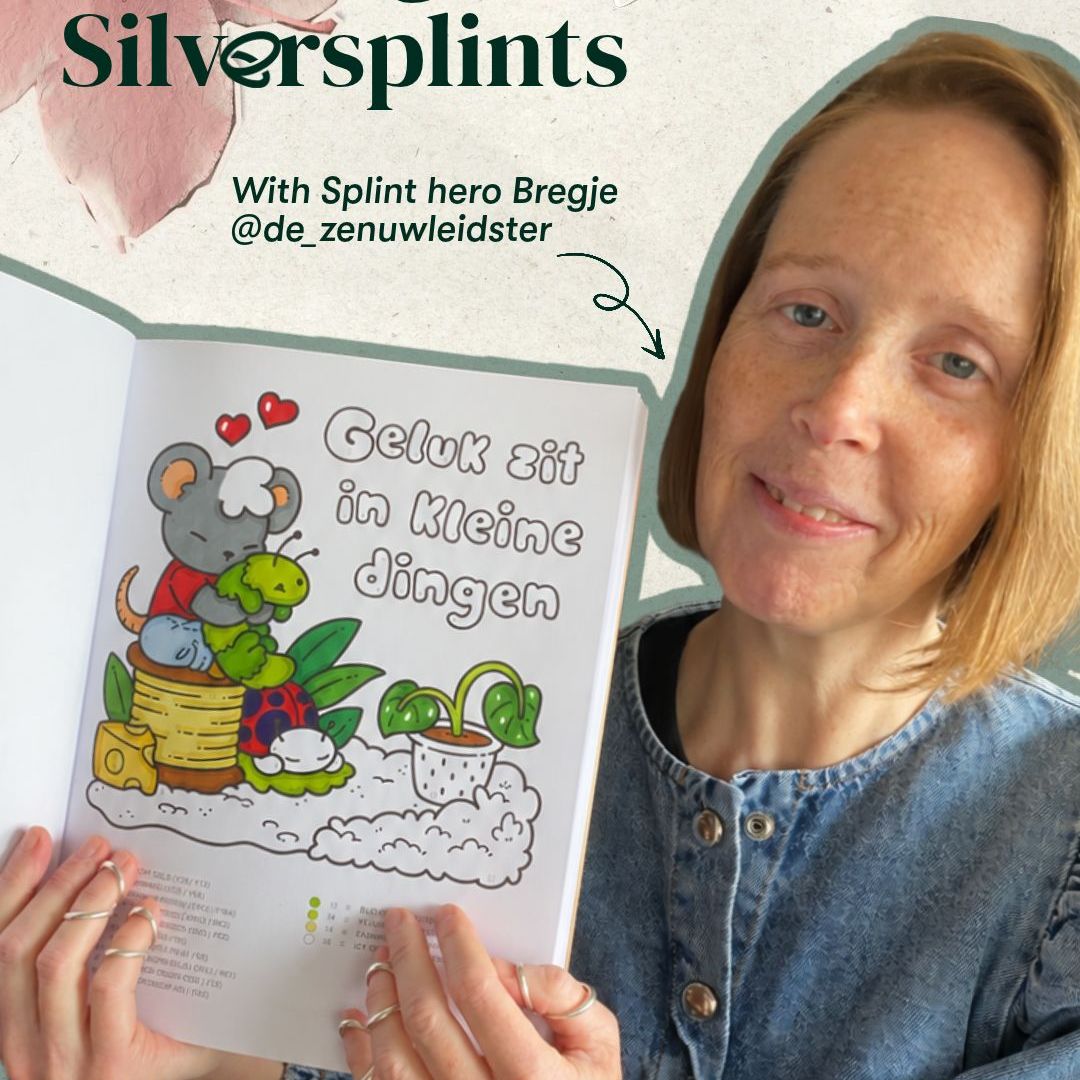 Splint Hero Bregje: “Maintaining your independence is worth its weight in gold – or perhaps silver in this case”